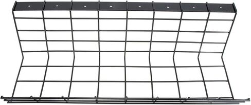 TEHAUX Desk Cable Management Tray and Wire Organizer Rack for Office and Home Black Cable Tray Under Table for Computer and Electronic Cord Management in Saudi Arabia