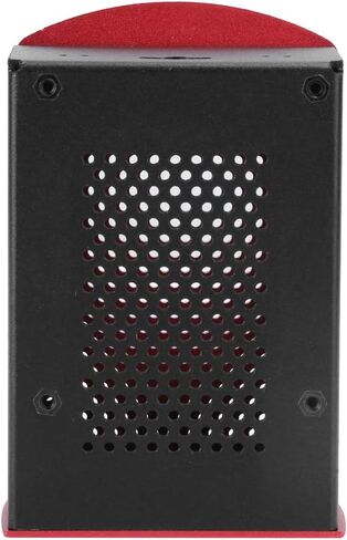 ciciglow Metal Motherboard Shell with Aluminum Alloy Shell with a Movable Bracket, Used for Optional WallMounted Installation (Red) in Saudi Arabia