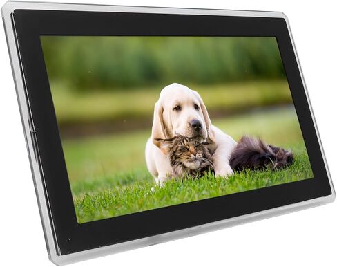 Digital Picture Frame, 15.6inch Digital Photo Frame, 1920x1080 FHD Smart Electronic Photo Frame 32GB Memory Instantly Share Photos and Video (US Plug) in Saudi Arabia