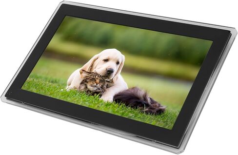 إطار صور رقمي واي فاي ذكي مقاس 15.6 بوصة، إطار صور رقمي بدقة 1920x1080 FHD، ذاكرة مدمجة سعة 32 جيجابايت، مشاركة الصور والفيديو على الفور، إطار صور إلكتروني (الولايات المتحدة) in Kuwait