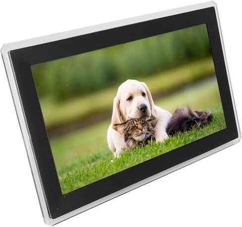 إطار صور رقمي واي فاي ذكي مقاس 15.6 بوصة، إطار صور رقمي بدقة 1920x1080 FHD، ذاكرة مدمجة سعة 32 جيجابايت، مشاركة الصور والفيديو على الفور، إطار صور إلكتروني (الولايات المتحدة) in Kuwait