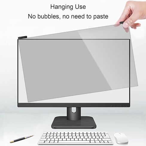 Computer Private Screen, 24 Inch Blue Light Filter Screen Protector, Anti Eye for Medium Size Desktop Display,with 60° Visible Area,Anti Screen Filter in Saudi Arabia