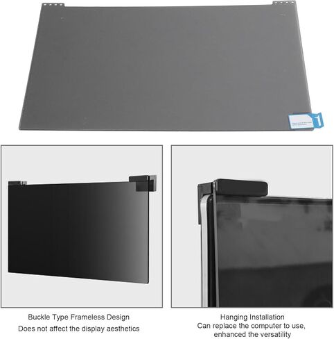 Computer Private Screen, 24 Inch Blue Light Filter Screen Protector, Anti Eye for Medium Size Desktop Display,with 60° Visible Area,Anti Screen Filter in Saudi Arabia