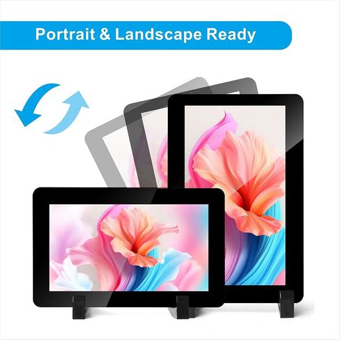 شاشة لمس OSOYOO مقاس 7 بوصة DSI 720×1280 IPS، طاقة DSI والفيديو (بدون كابلات إضافية)، شاشة عارية قابلة للدوران عمودي/أفقي لـ Raspberry Pi4B/3B+/3B/3A+/5 in Saudi Arabia