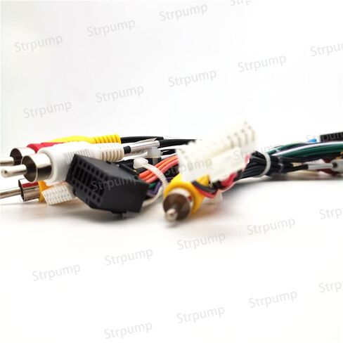 16Pin Car Radio Stereo Power Camera Harness Wire Cable for Hyundai Elantra IX45 for KIA Sorento K3 Sportage Cerato with SPDIF AMP in Saudi Arabia