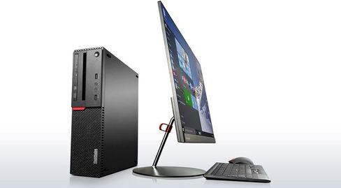 كمبيوتر مكتبي للألعاب Lenovo ThinkCentre M700 SFF i7 6700 حتى 4.0 جيجا هرتز، ذاكرة وصول عشوائي 16 جيجا بايت 512 جيجا SSD، NVIDIA GT 1030 2 جيجا بايت، USB WiFi BT، DVD-RW، لوحة مفاتيح وماوس لاسلكي، Windows 10 Pro (متجدد) in Kuwait