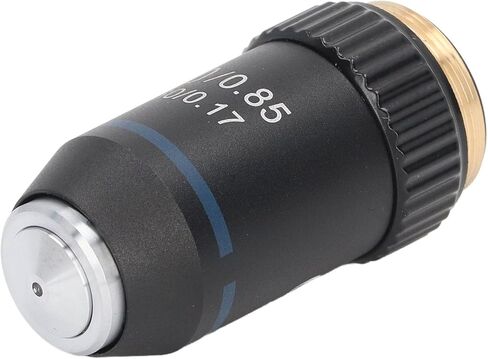 Microscope Objective, 60X Achromatic Microscope Objective Lens High Magnification 20.2mm Thread for Compound Magnifier Supplies, Tools in Saudi Arabia