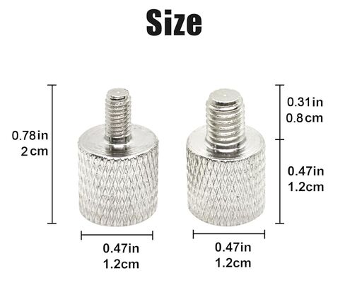 Projector Mount Tripod Screw Thread Adapters Converters Female 1/4 in / 6.35 mm to Male 0.23 in / 5.9 mm or 0.15 in / 3.9 mm M4 M6 Screws Adapter Bushing for Mini Projector Mount Camera Tripod in Kuwait