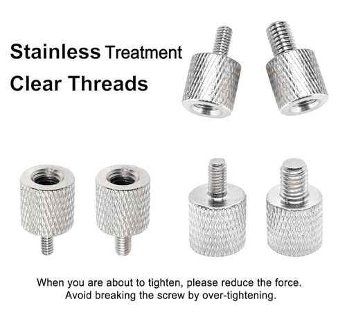 Projector Mount Tripod Screw Thread Adapters Converters Female 1/4 in / 6.35 mm to Male 0.23 in / 5.9 mm or 0.15 in / 3.9 mm M4 M6 Screws Adapter Bushing for Mini Projector Mount Camera Tripod in Kuwait