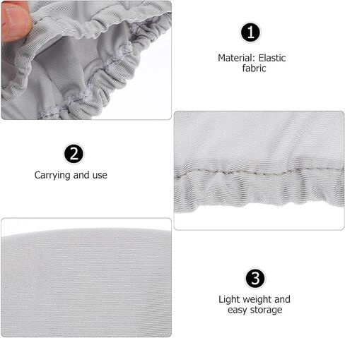 MERRYHAPY Elastic Monitor Cover Screen Protector Sleeve for Desktop Computer Dustproof Thick Water-resistant Snug Fit Washable Protective Dust Prevention for Desktop Displays 27inch in Saudi Arabia