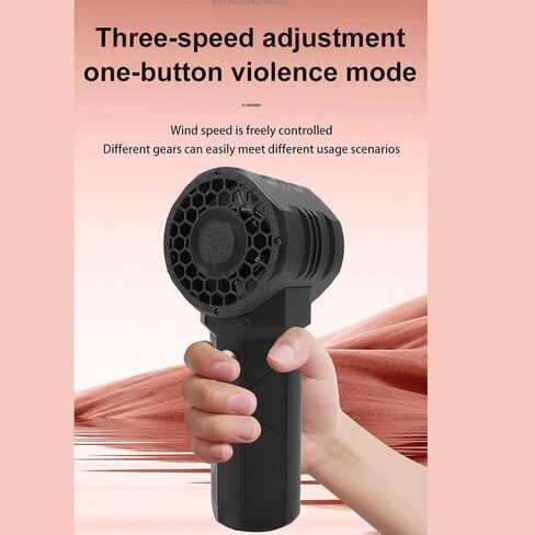 Compressed Air Duster,180000RPM 240km h Wind Speed Rechargeable Electric Air Duster with Type C Fast Charging, for Cleaning Keyboard Car Sofa Pet Hair in Saudi Arabia