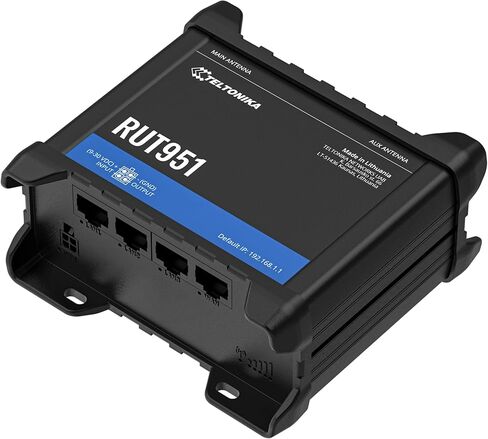 Teltonika RUT951 (EU) 4G LTE Router, W128116250 in Saudi Arabia