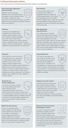 Fortinet FortiGate-101E 1 Year FortiGuard Web Filtering Service FC-10-00119-112-02-12 in Kuwait