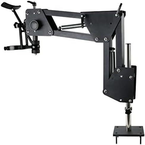 Universal Adjustable Direction Jewellery Stereo Microscope Spring Stand Working Stand Holder 76mm in Saudi Arabia