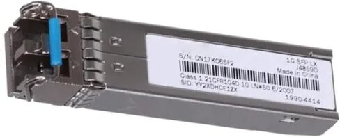 J4859D شبكة فورية على جهاز الإرسال والاستقبال 1G SFP LC LX لاتصالات الألياف أحادية الوضع (جديدة مختومة) in Kuwait