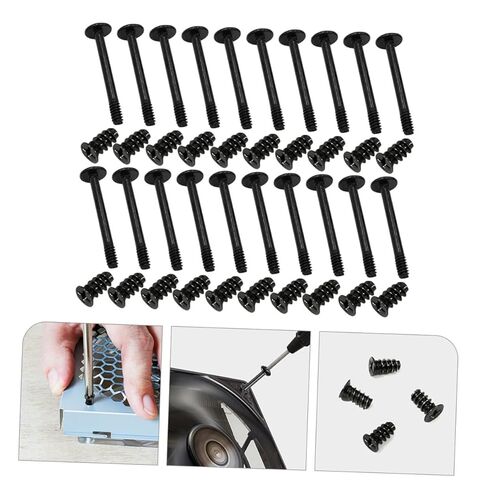 Computer Case Fan Screws Set 50pcs Self Tapping Screws for Air Cooler and Cooling Fan Mounting, Compatible with PC Case and Power Supply Installation in Saudi Arabia