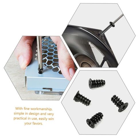 Computer Case Fan Screws Set 50pcs Self Tapping Screws for Air Cooler and Cooling Fan Mounting, Compatible with PC Case and Power Supply Installation in Saudi Arabia