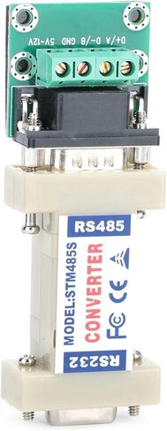 RS232 to RS485 Converter Adapter, DB9 Female to Terminal Communication Interface, with Passive Design for Industrial Automation, Canteen Sales Systems in Saudi Arabia