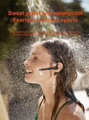 YYK-520 Bluetooth Earphones with 500 Hours Standby time, LED Charging case, 270 Degree Rotating Microphone Suitable for Business/Office/Driving, Compatible with Android/iPhone in Saudi Arabia