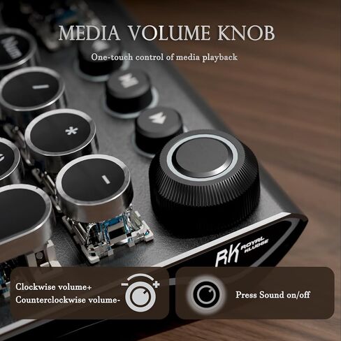 RK ROYAL KLUDGE X108 Typewriter Keyboard and M30 Mouse Combo, Wired Mechanical Keyboard 108 Keys RGB Backlit Sidelight, 24000 DPI Wireless Gaming Mouse with 5 Programmable Buttons for PC/Mac in Saudi Arabia