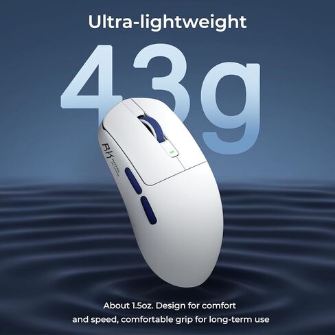RK ROYAL KLUDGE X108 Typewriter Keyboard and M30 Mouse Combo, Wired Mechanical Keyboard 108 Keys RGB Backlit Sidelight, 24000 DPI Wireless Gaming Mouse with 5 Programmable Buttons for PC/Mac in Saudi Arabia