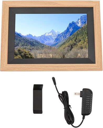 Bewinner 10.1 Inch Touch Screen Smart Electronic Photo Frame 16GB Storage, Digital Picture Frame Share Photos Via App, Wall Mountable (US Plug) in Saudi Arabia