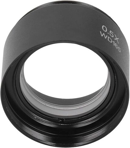 Microscope Auxiliary Objective Lens - WD165 0.5X Barlow Lens for SM Series Stereo Micromirror in Saudi Arabia