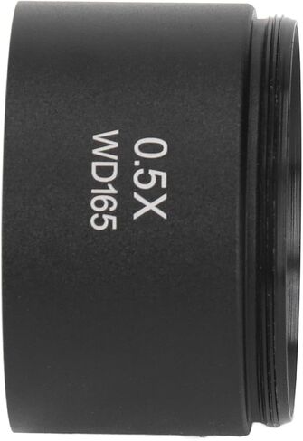 Microscope Auxiliary Objective Lens - WD165 0.5X Barlow Lens for SM Series Stereo Micromirror in Saudi Arabia