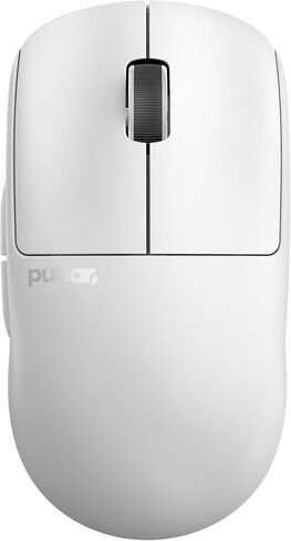 ماوس الألعاب اللاسلكي Pulsar Gaming Gears X2V2، خفيف الوزن للغاية 1.87 أونصة (53 جم)، متماثل، مفتاح بصري، 2.4 جيجا هرتز 1 مللي ثانية، 26000 نقطة في البوصة، مستشعر PAW3395 (متوسط، لاسلكي، أبيض) (متجدد) in Kuwait