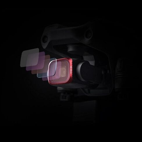 PGYTECH مجموعة من 4 فلاتر ND-PL 8/16/32/64 لـ DJI Air 2S (P-16B-063) in Kuwait