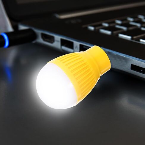Kisangel 4pcs USB LED Mini Light Bulbs Emergency Night Lights Small Portable Lamps for Computer Accessories Suitable for Desk and Car Use in Saudi Arabia