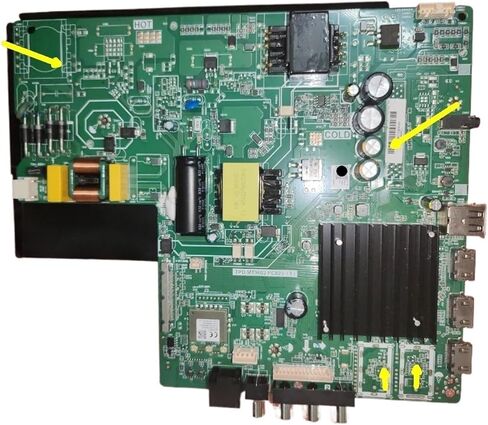 for TPD.MT9602.PC823（T） 4K Three in One TV Motherboard There are 8 Different Interfaces to Verify Clearly(108W 1T no CI) in Saudi Arabia