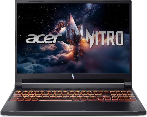 acer Nitro V Gaming Laptop | Intel Core 7 Processor 240H | NVIDIA GeForce RTX 5060 Laptop GPU | 16" WUXGA IPS 180Hz Display | 16GB DDR5 | 512GB Gen 4 SSD | Wi-Fi 6 | Backlit KB | ANV16-72-70F4 in Kuwait
