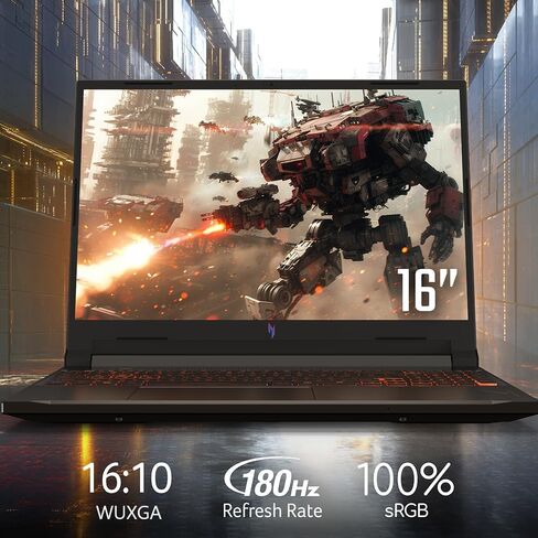 acer Nitro V Gaming Laptop | Intel Core 7 Processor 240H | NVIDIA GeForce RTX 5060 Laptop GPU | 16" WUXGA IPS 180Hz Display | 16GB DDR5 | 512GB Gen 4 SSD | Wi-Fi 6 | Backlit KB | ANV16-72-70F4 in Kuwait