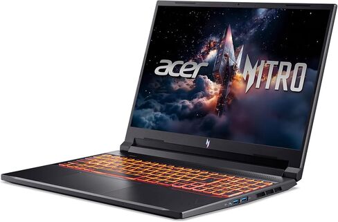 acer Nitro V Gaming Laptop | Intel Core 7 Processor 240H | NVIDIA GeForce RTX 5060 Laptop GPU | 16" WUXGA IPS 180Hz Display | 16GB DDR5 | 512GB Gen 4 SSD | Wi-Fi 6 | Backlit KB | ANV16-72-70F4 in Kuwait