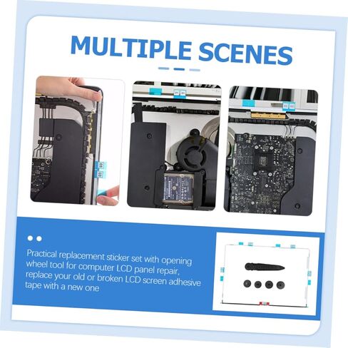 شريط تثبيت لاصق للوحة LCD من VILLCASE لأداة عجلة فتح شاشة الخصوصية متضمنة in Saudi Arabia