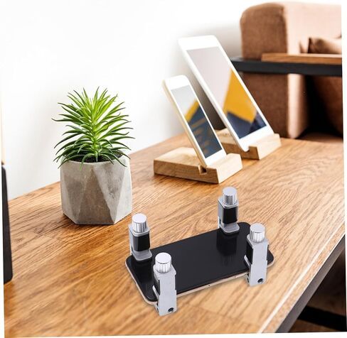 TEHAUX 2pcs Adjustable Phone Screen Fixing Clip Tools for Tablets and Smartphones Metal Fastening Clamps for Screen Repair Compatible Laptops and LCD Devices in Saudi Arabia
