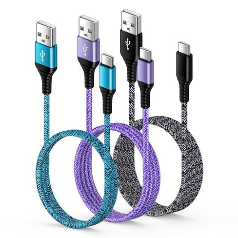 USB to USB C Charger Cable 3/6/10FT for iPhone 17 Pro Max 17 Pro 17 Air 16 15 Pro Max/Plus 16e, 3.1A iPhone 17 Charger Fast Charging Cord Car Carplay Cable iPhone 17 Car Charger Cord Phone Power Cord in Saudi Arabia