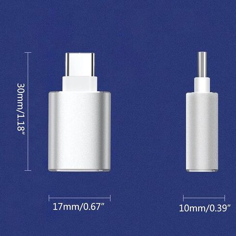 USB C Male to 3 Female Adapter Male to a 3 Female Convertor Portable Easy to Use C Type in Saudi Arabia