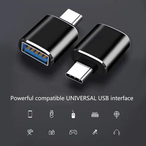 USB C Male to 3 Female Adapter Male to a 3 Female Convertor Portable Easy to Use C Type in Saudi Arabia