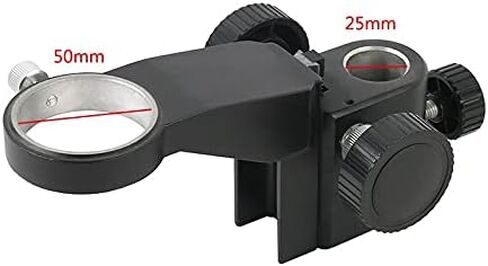 Phone PCB Soldering Repair Station Adjustable Boom Table Working Stand + 50mm Ring Holder + Adjustable Arm For Stereo Microscope (Color : Black) in Saudi Arabia