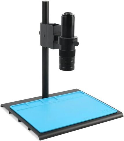 Adjustable Focusing Bracket Holder Table Stand 50mm + Zoom 180x 300x C Mount Lens For Digital HDMI USB Video Microscope Camera (Color : 180x) in Saudi Arabia