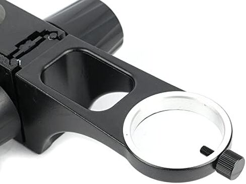 Install Diameter 32mm C Mount Zoom Lens Diameter 50mm Adjustable Stereo Microscope Stand Holder Arm Bracket Gear Accessories in Saudi Arabia