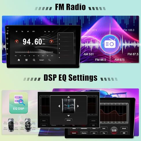 راديو سيارة 8 Core 4+64G لسيارة Honda Civic 2001-2005 ستيريو مع Carplay لاسلكي Android Auto 9 بوصة IPS شاشة تعمل باللمس واي فاي GPS للملاحة / بلوتوث / وصلة مرآة / FM / SWC / كاميرا احتياطية / شاشة مقسمة in Saudi Arabia