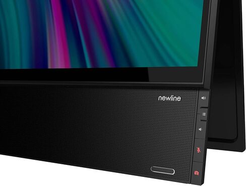 Newline Flex، شاشة سطح مكتب الكل في واحد مقاس 27 بوصة، شاشة لمس تفاعلية لعقد مؤتمرات الفيديو، لوحة بيضاء والتعاون للعمل من المنزل (Zoom، Google Meet، Microsoft Teams، Webex Ready) in Kuwait