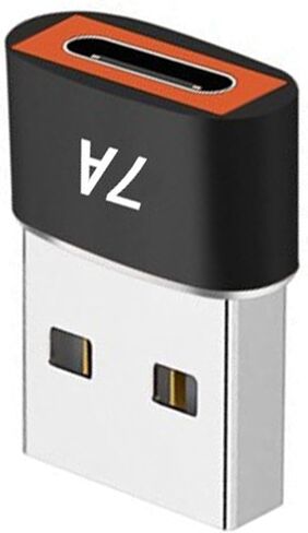 المتانة محول معدني من النوع C أنثى إلى USB ذكر شحن سريع ونقل بيانات عالي السرعة بشكل مدمج وواسع النطاق in Kuwait