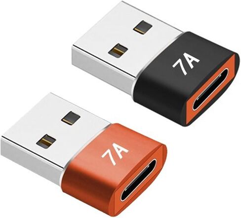 المتانة محول معدني من النوع C أنثى إلى USB ذكر شحن سريع ونقل بيانات عالي السرعة بشكل مدمج وواسع النطاق in Kuwait