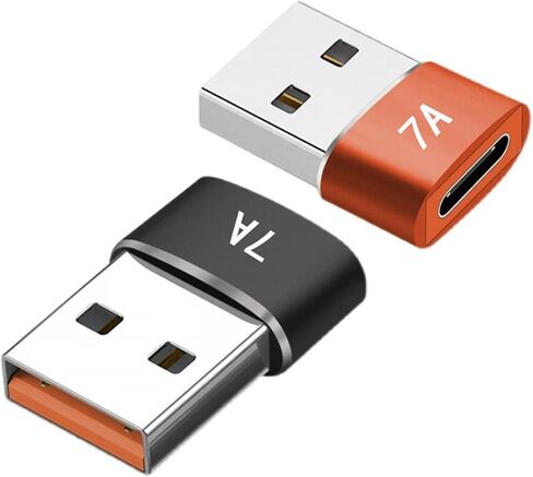 المتانة محول معدني من النوع C أنثى إلى USB ذكر شحن سريع ونقل بيانات عالي السرعة بشكل مدمج وواسع النطاق in Kuwait