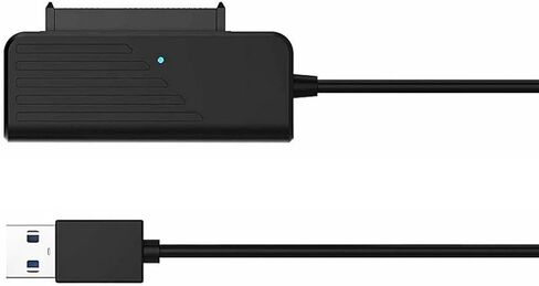 إلى محول كابل USB مع المقابس والتشغيل، موصل فعال لنقل البيانات لمحركات الأقراص الميكانيكية مقاس 2.5 بوصة in Kuwait