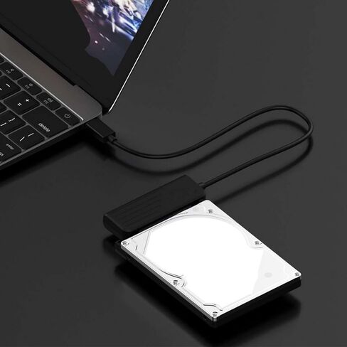 إلى محول كابل USB مع المقابس والتشغيل، موصل فعال لنقل البيانات لمحركات الأقراص الميكانيكية مقاس 2.5 بوصة in Kuwait
